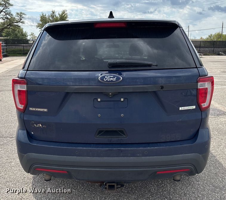 image for item EV3065 2017 Ford Explorer Police Interceptor SUV