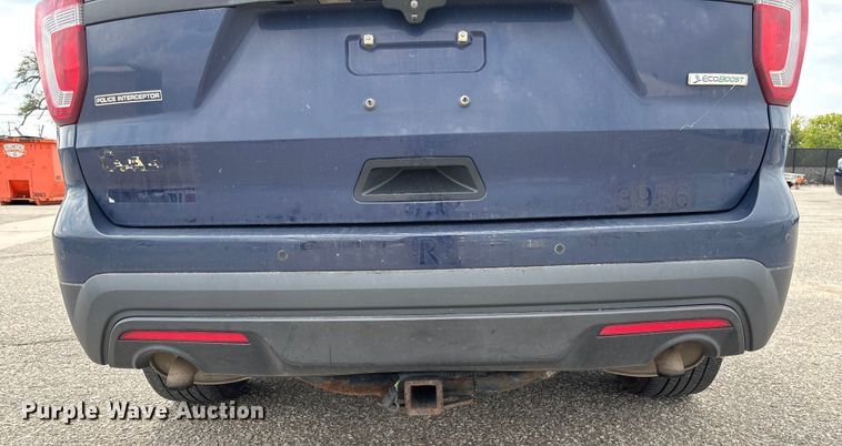 image for item EV3065 2017 Ford Explorer Police Interceptor SUV