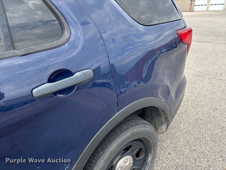 image for item EV3065 2017 Ford Explorer Police Interceptor SUV