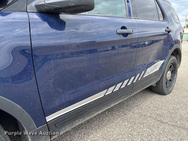 image for item EV3065 2017 Ford Explorer Police Interceptor SUV
