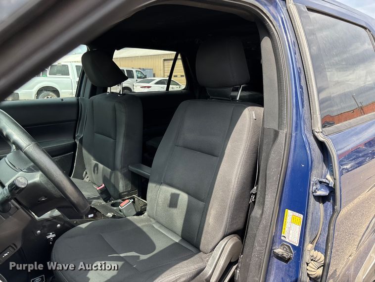 image for item EV3065 2017 Ford Explorer Police Interceptor SUV