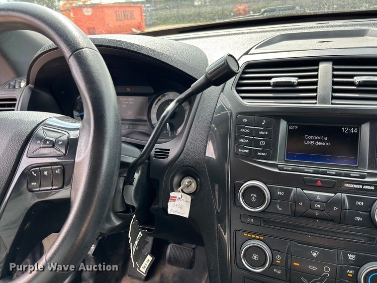 image for item EV3065 2017 Ford Explorer Police Interceptor SUV