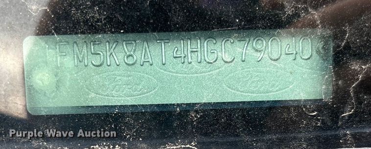 image for item EV3065 2017 Ford Explorer Police Interceptor SUV