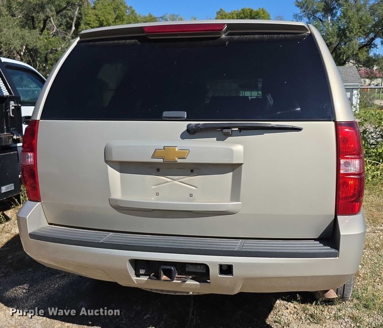 image for item FI0524 2012 Chevrolet Tahoe Police SUV