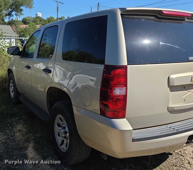 image for item FI0524 2012 Chevrolet Tahoe Police SUV