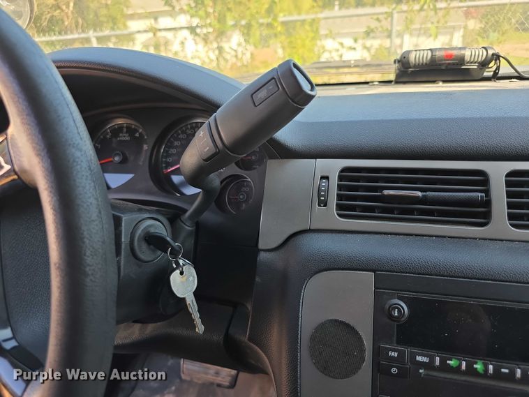 image for item FI0524 2012 Chevrolet Tahoe Police SUV