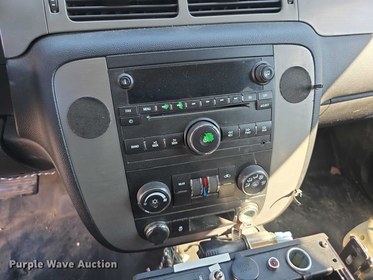 image for item FI0524 2012 Chevrolet Tahoe Police SUV