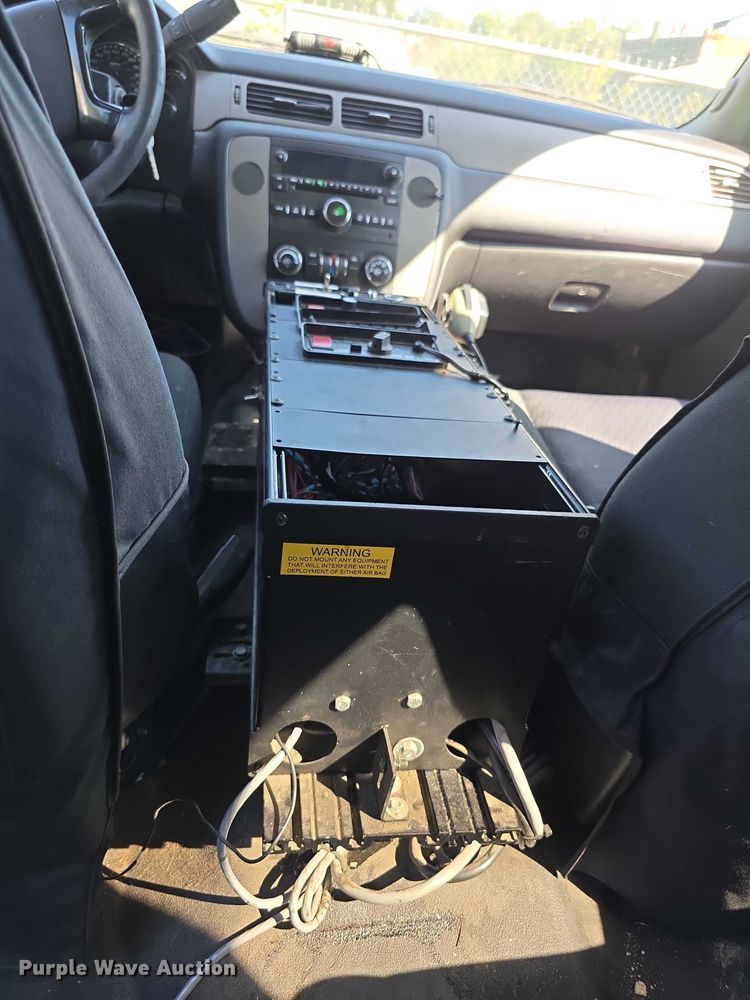 image for item FI0524 2012 Chevrolet Tahoe Police SUV