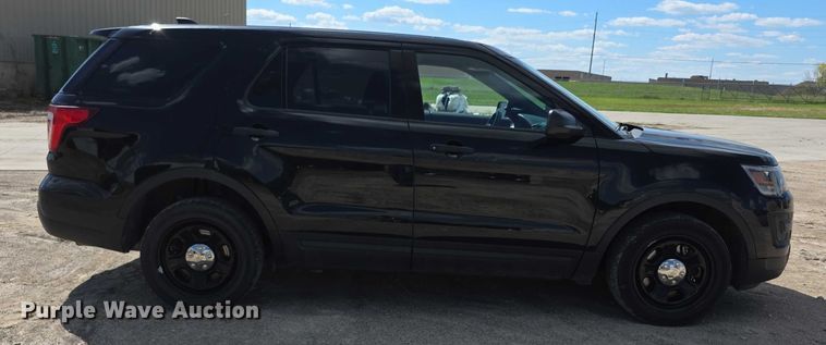 image for item FI0527 2018 Ford Explorer Police Interceptor  SUV