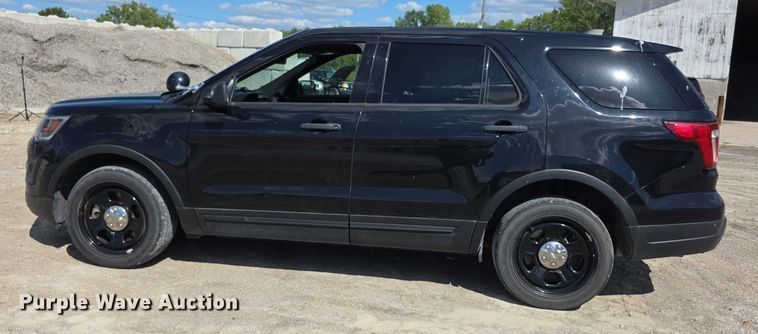 image for item FI0527 2018 Ford Explorer Police Interceptor  SUV