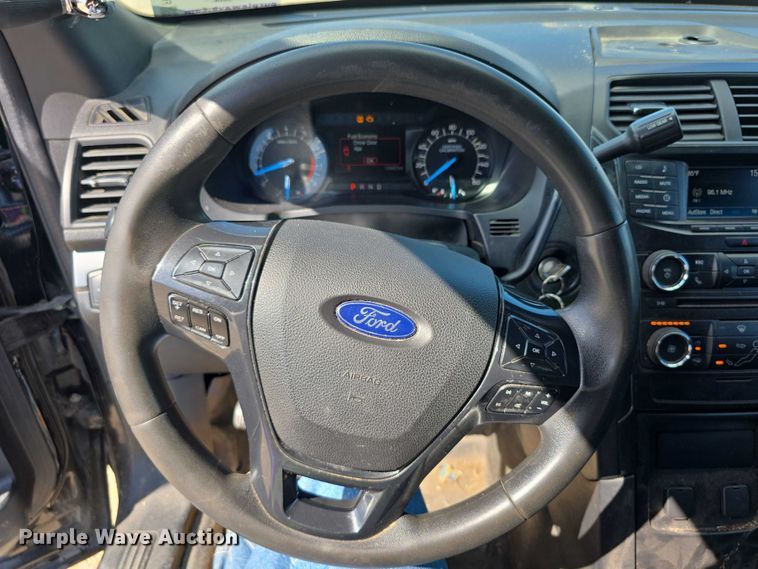 image for item FI0527 2018 Ford Explorer Police Interceptor  SUV