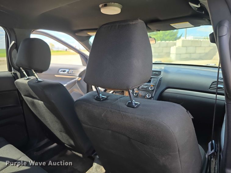 image for item FI0527 2018 Ford Explorer Police Interceptor  SUV