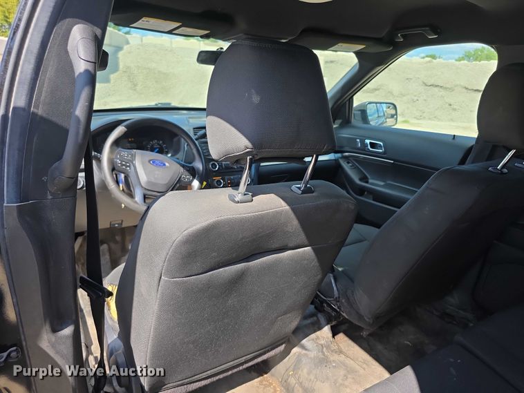 image for item FI0527 2018 Ford Explorer Police Interceptor  SUV