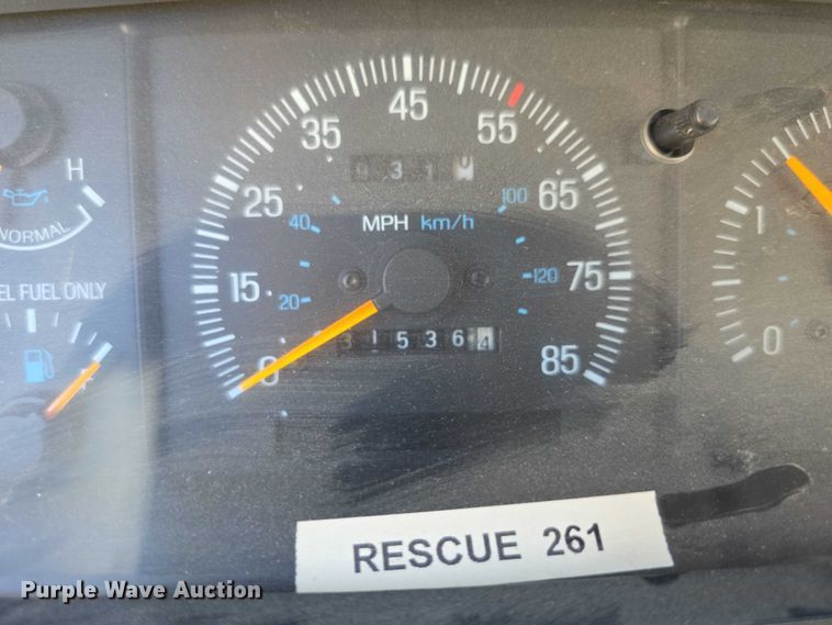 image for item FI0531 1991 Ford F350 Custom rescue vehicle