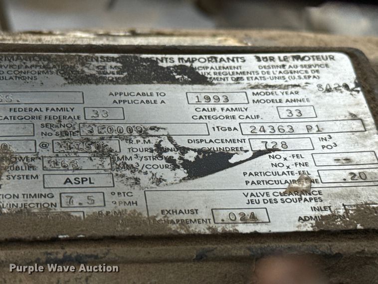 image for item GH9406 1993 Mack CH613 semi truck