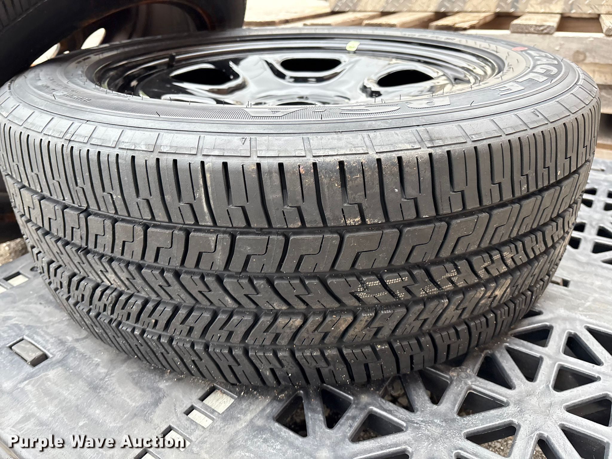 (2) Goodyear 245/55R18 tires in Tulsa, OK | Item EG8734 for sale ...