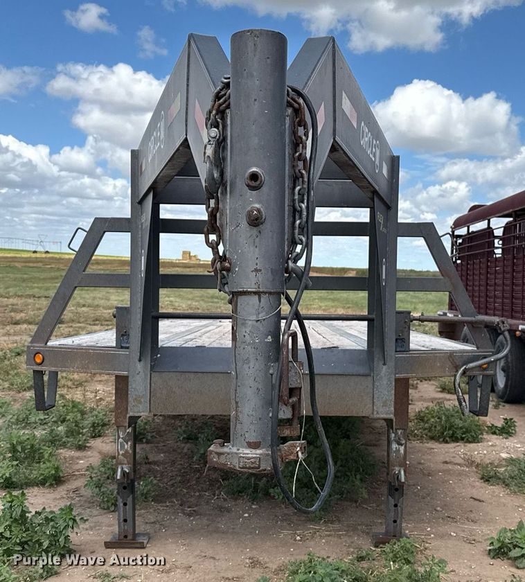 image for item DK6980 2011 Circle M equipment trailer