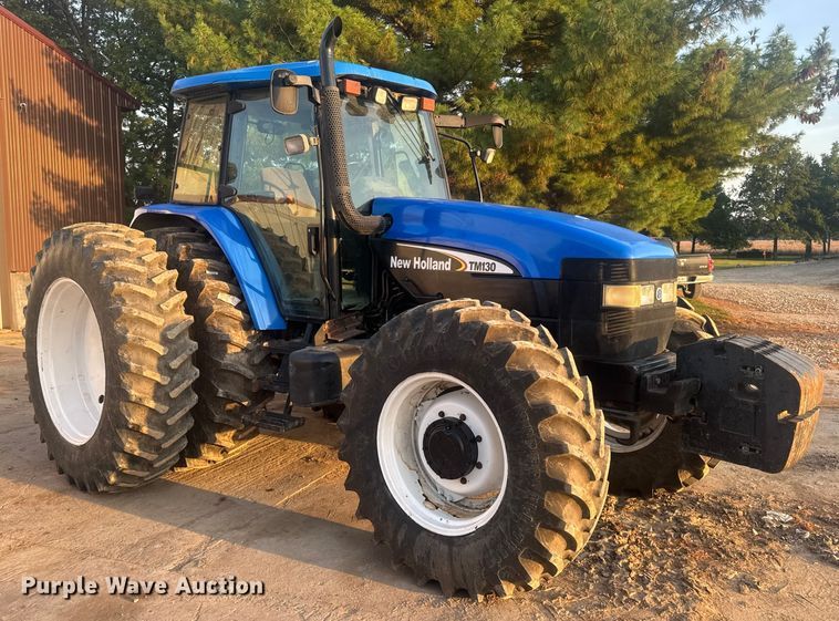 image for item DO2307 2003 New Holland TM130 MFWD tractor