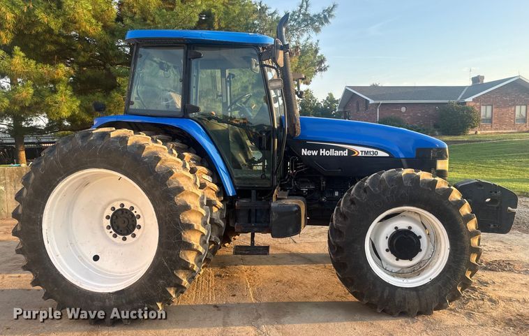 image for item DO2307 2003 New Holland TM130 MFWD tractor