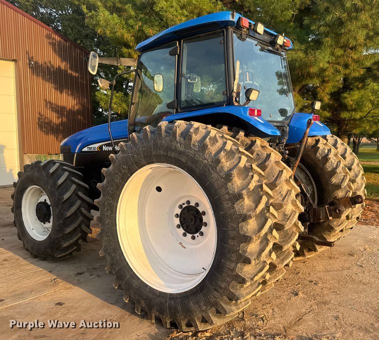image for item DO2307 2003 New Holland TM130 MFWD tractor