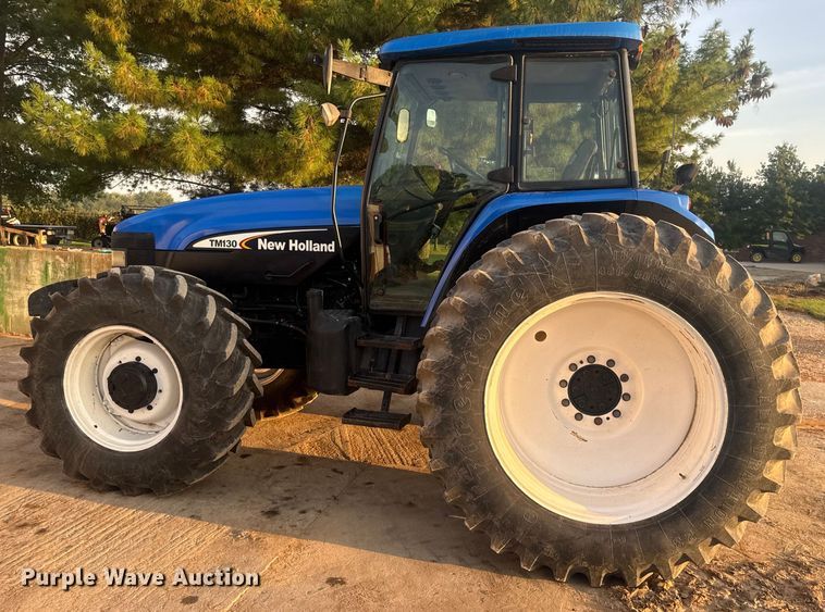 image for item DO2307 2003 New Holland TM130 MFWD tractor