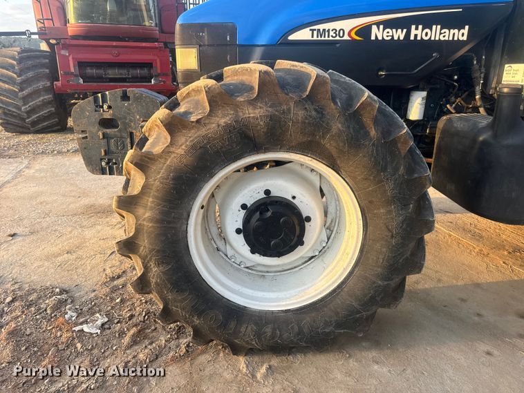 image for item DO2307 2003 New Holland TM130 MFWD tractor