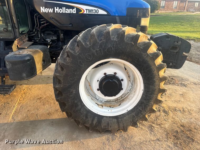 image for item DO2307 2003 New Holland TM130 MFWD tractor
