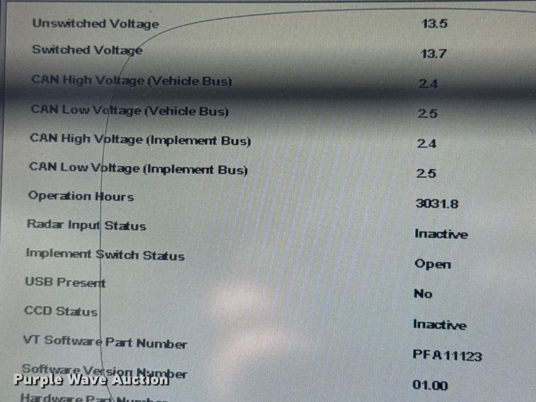 image for item DO2366 2012 John Deere 4730 sprayer