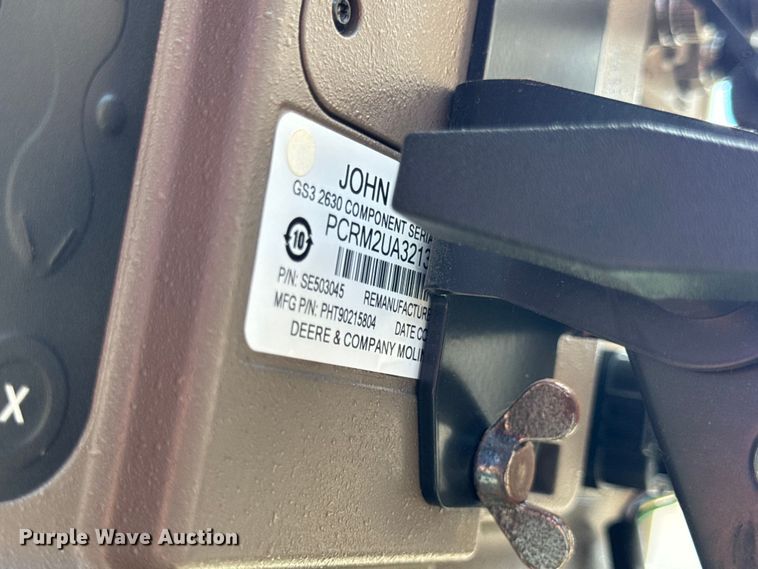 image for item DO2366 2012 John Deere 4730 sprayer