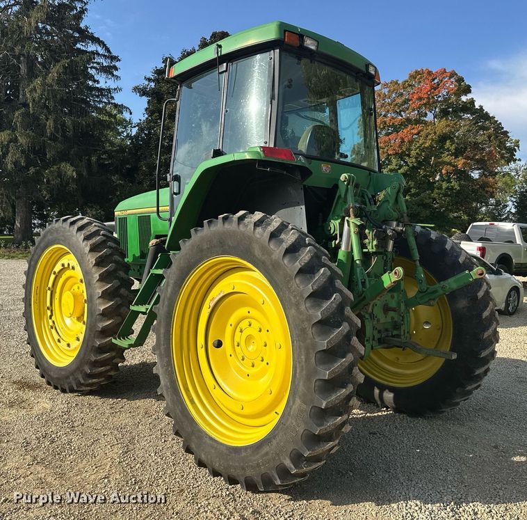 image for item DV0643 1996 John Deere 7400 MFWD tractor