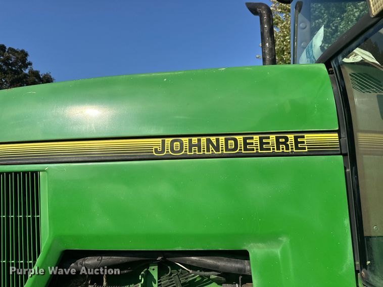 image for item DV0643 1996 John Deere 7400 MFWD tractor