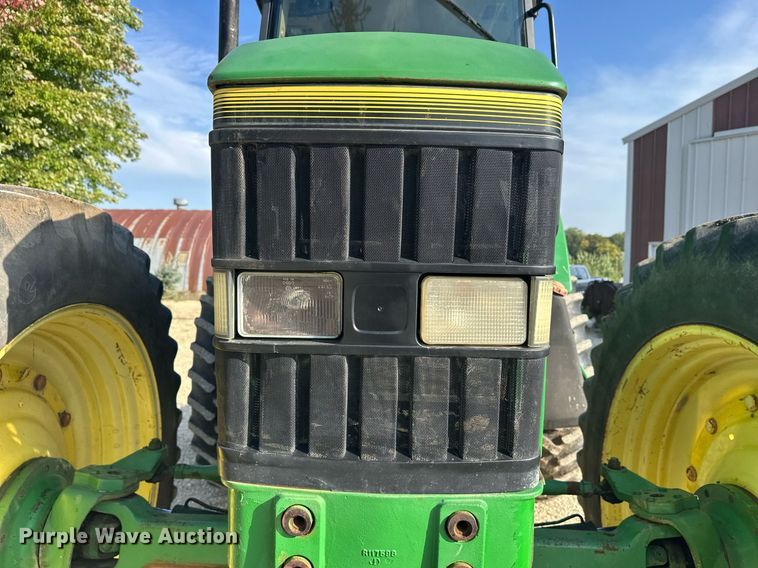 image for item DV0643 1996 John Deere 7400 MFWD tractor