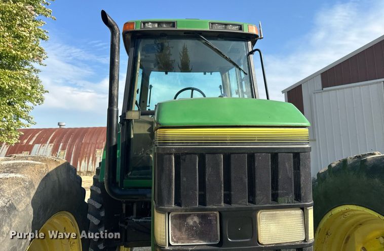 image for item DV0643 1996 John Deere 7400 MFWD tractor