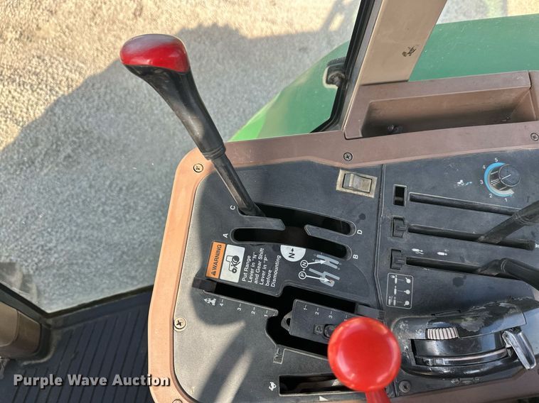 image for item DV0643 1996 John Deere 7400 MFWD tractor