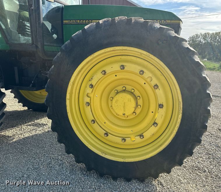 image for item DV0643 1996 John Deere 7400 MFWD tractor