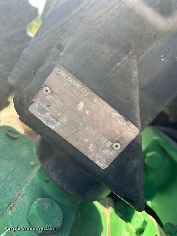 image for item DV0643 1996 John Deere 7400 MFWD tractor