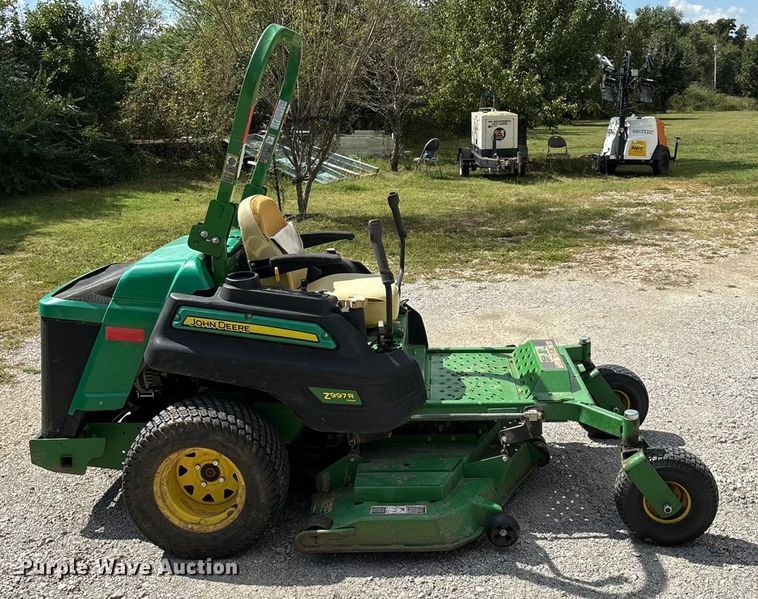 image for item DV5002 2015 John Deere Z997R ZTR lawn mower