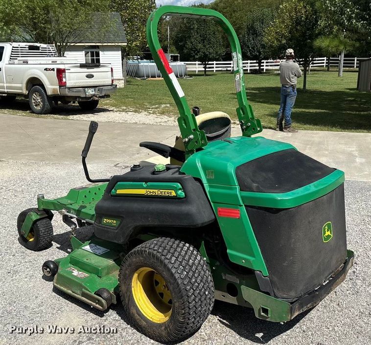 image for item DV5002 2015 John Deere Z997R ZTR lawn mower