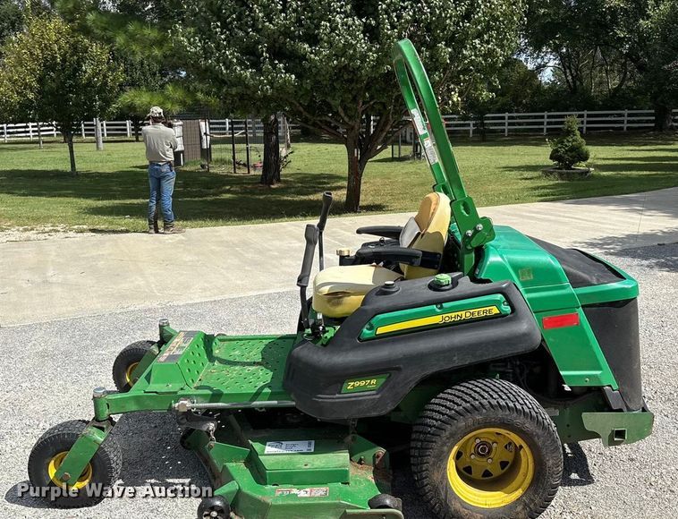 image for item DV5002 2015 John Deere Z997R ZTR lawn mower