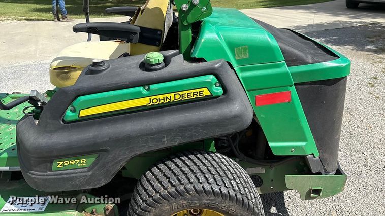 image for item DV5002 2015 John Deere Z997R ZTR lawn mower