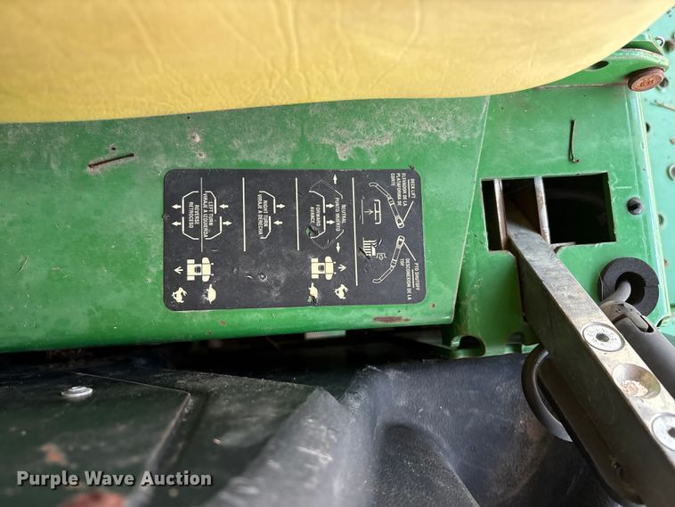 image for item DV5002 2015 John Deere Z997R ZTR lawn mower