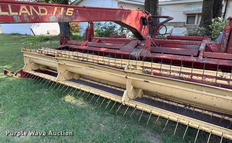 image for item DY8191 New holland 116 swather / windrower