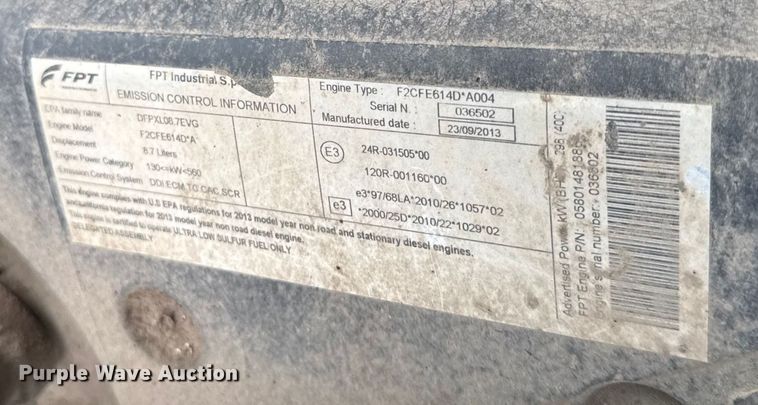 image for item EA1874 2014 Case IH Titan 4530 spreader