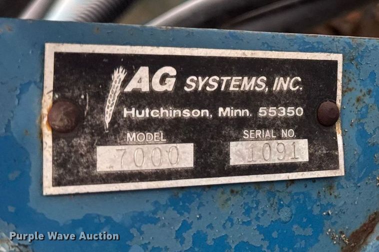 image for item EA1877 AG Systems 7000 NH3 applicator