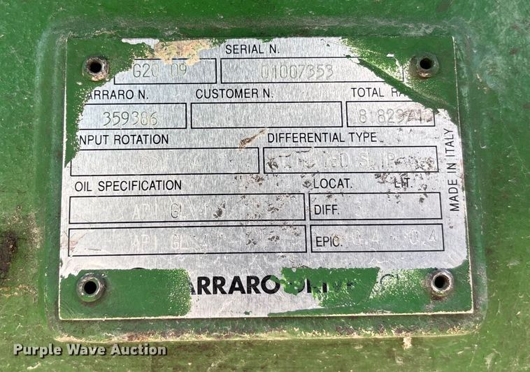image for item EC3840 2017 John Deere 5090GN MFWD tractor