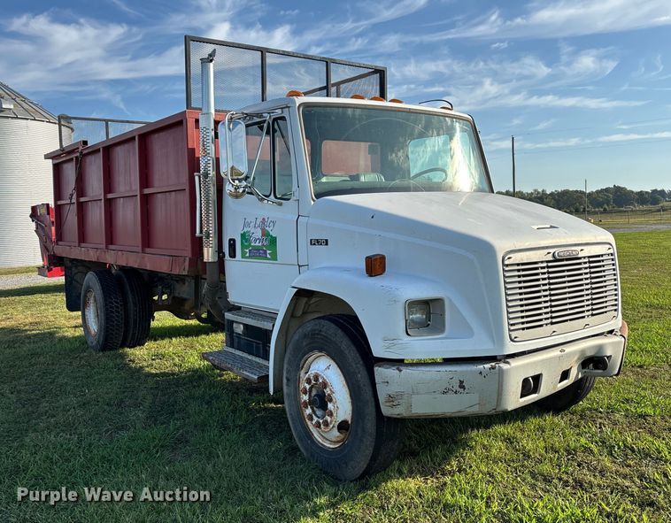 image for item ED2261 1996 Freightliner FL70 Business Class silage truck