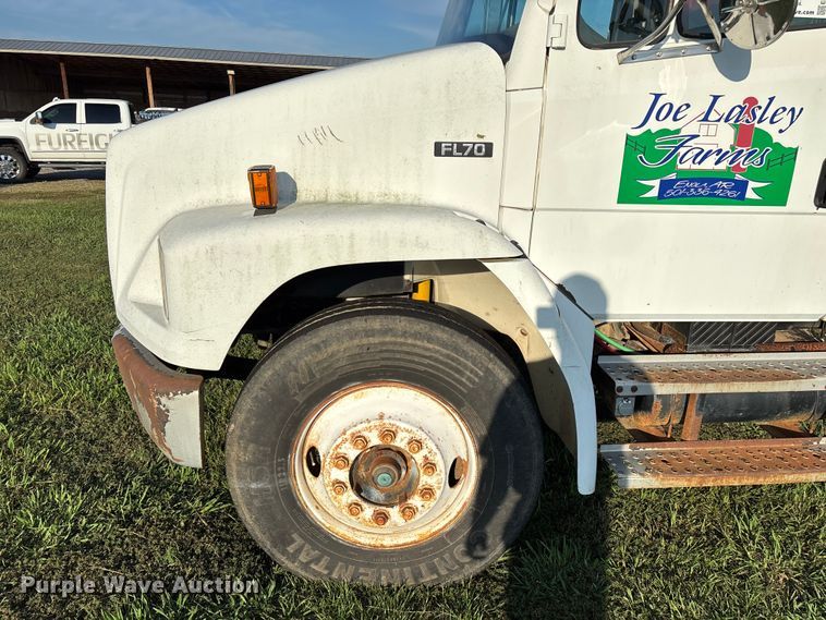 image for item ED2261 1996 Freightliner FL70 Business Class silage truck