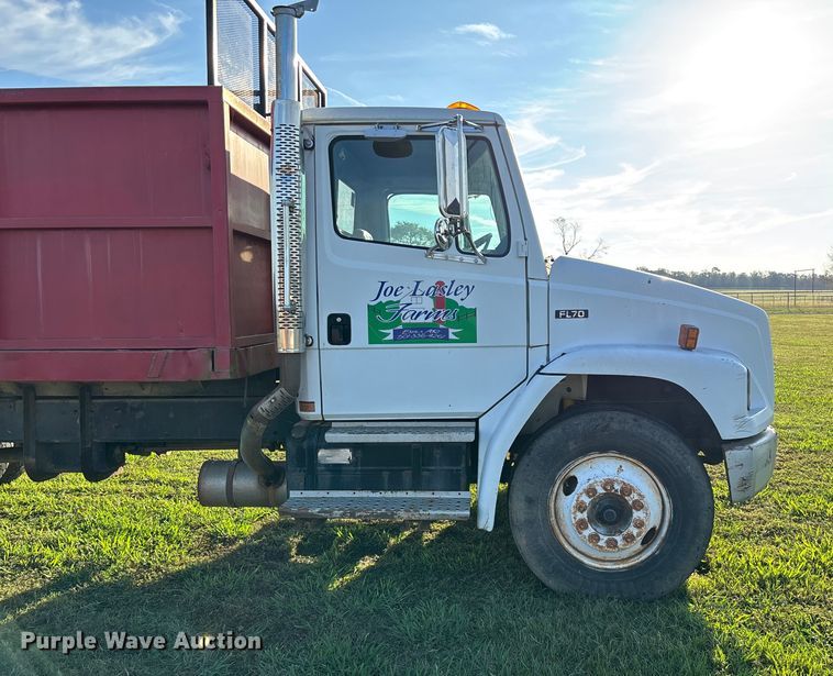 image for item ED2261 1996 Freightliner FL70 Business Class silage truck