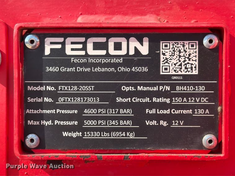 image for item ED5946 Fecon FTX128L mulcher