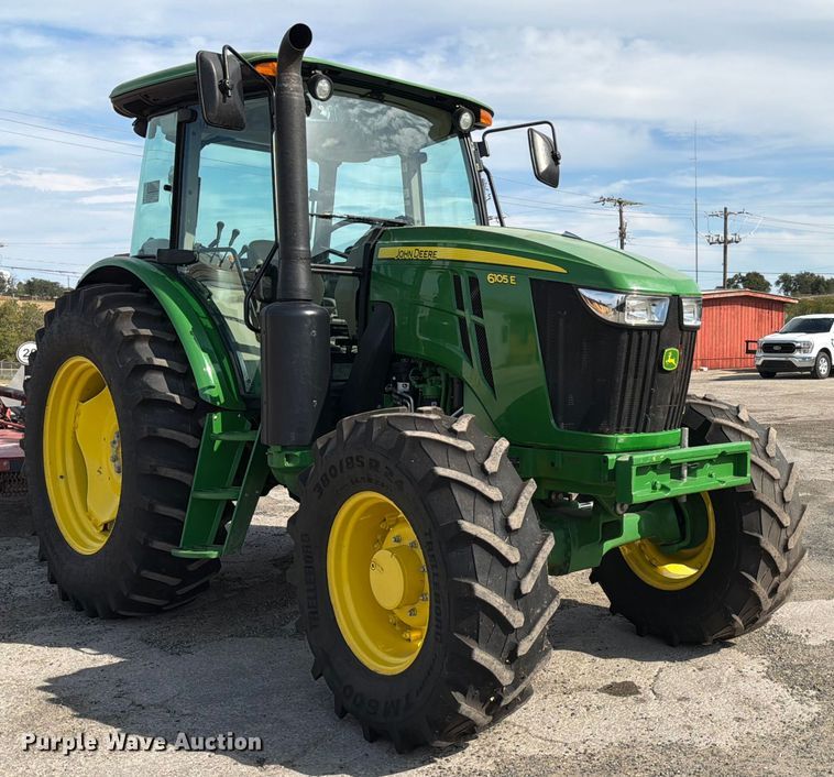 image for item ED5951 2022 John Deere 6105E MFWD tractor